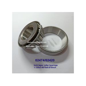 02474/02420 automotive differential bearings inch tapered roller bearings 1