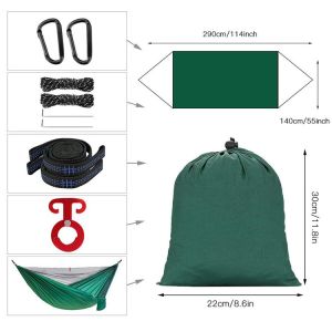 Buy cheap OEM Logo L260cm Portable Camping Hammock for Garden from wholesalers