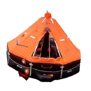 Buy cheap Davit Launched inflatable life raft with HRU for sales from wholesalers