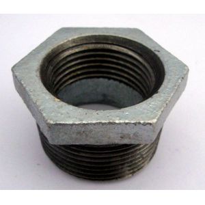 Buy cheap Galvanized Malleable Iron Pipe Fittings Bushing BS thread,npt thread from wholesalers