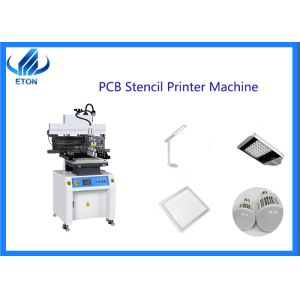Buy cheap ETON Semi Automatic Stencil Printer Precision With Adjustable Scrapers from wholesalers