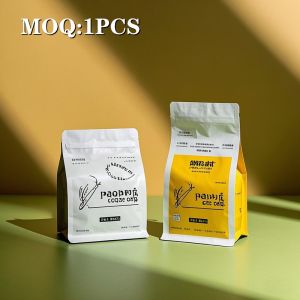 Buy cheap Flat Bottom Zipper Bags For Coffee And Tea Packaging from wholesalers