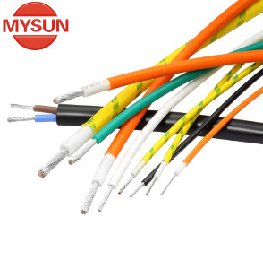 Buy cheap Polyester Braid Silicone Silicone Insulated Wire Multi Core Fiber Glass Pleach Shield Wire from wholesalers