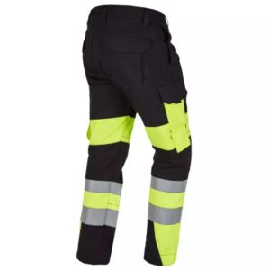 China Black Flame Resistant Cargo Fr Pants High Visibility 10oz Slim UL NFPA2112 on sale