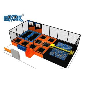 Buy cheap Adult Commercial Rectangle Jump Trampoline Park Equipment With Foam Pit from wholesalers
