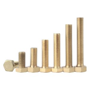Buy cheap Grade 4.8 DIN standard brass connector bolt nut electrical with and standard from wholesalers