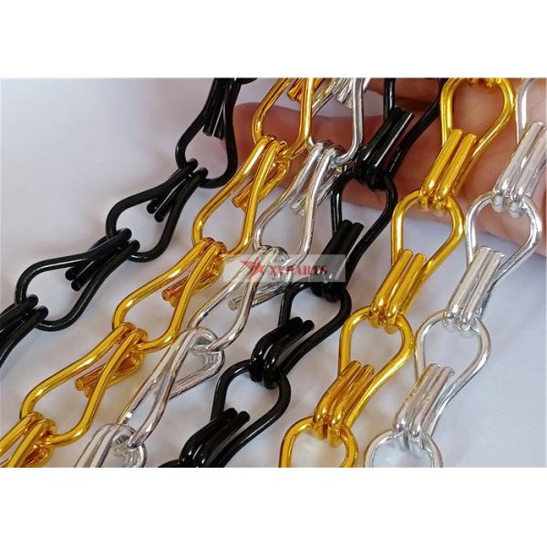 Quality Anodized Aluminium Metal Chain Mesh Curtains For Space Partition for sale