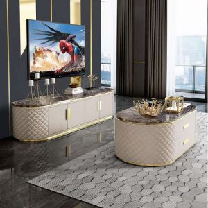 Buy cheap Oval Shape Coffee Tea Table Tea Serving Table Smooth Finish from wholesalers