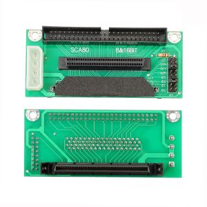Buy cheap SCSI SCA 80 Pin to 68Pin to 50 Pin IDE Hard Disk Adapter Interchangeable Converter product