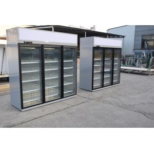 Buy cheap Upright Multi Deck Cooler With Double Glazed Glass Door from wholesalers