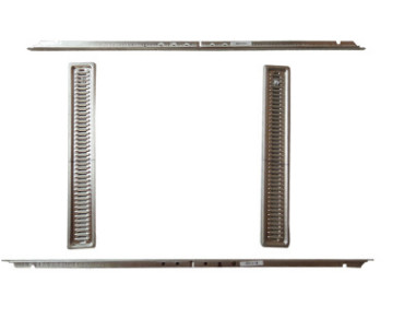 Quality Certificate  Radiator header Plate , Car Radiator Components Aluminium for sale