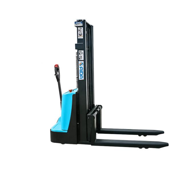 Quality Electric Pedestrian Pallet Stacker truck 1.5tons lift height 3000mm for sale