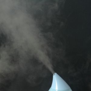 Household Drop - Shaped Led Aroma Ultrasonic Humidifier PP ABS Material