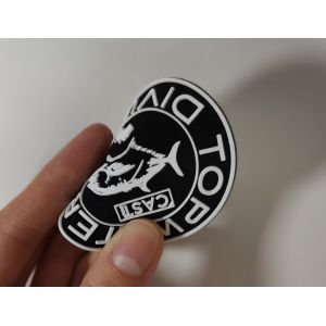 Customized Clothing Heat Transfer Printing Labels Silicone 3D Logo