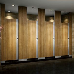 Buy cheap Compact Laminate Toilet Cubicle Partition Public Shower Cubicle With Toilet from wholesalers