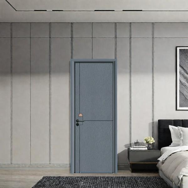 Quality Mould-Proof Lightweight WPC Hollow Door Customized Finishes for sale