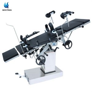 EU Certified Adjustable Manual Hydraulic Surgical Operating Table Global Export