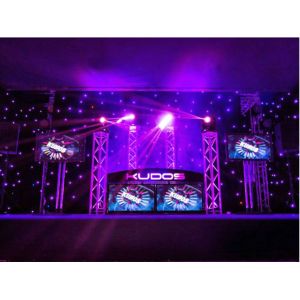 Buy cheap Omni Directional Indoor Full Color Curved Led Wall 1R1G1B Noiseless Customized Size from wholesalers