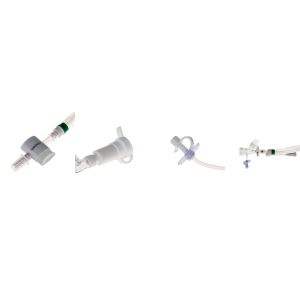 Buy cheap Disposable Closed Suction Catheter Single Lumen 72H Double Swivel Elbow & Push Switch from wholesalers