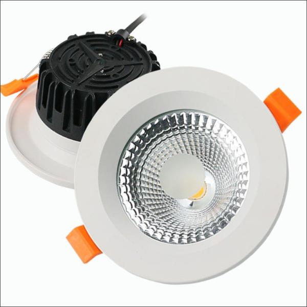 Quality 75mm Embedded Anti Glare Led Downlights Cut Out COB LED Downlight for sale