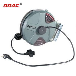 AA4C Automatic Retractable Flexible Hose Reel PU Mesh Air Hose Reel Electric