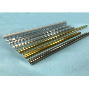 Buy cheap Wall Accessories Aluminum Edge Trim T6 Temper ISO9001 Approval from wholesalers