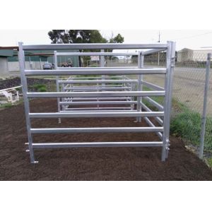 Buy cheap Oval Bars Livestock Lightweight CE Heavy Duty Cattle Panel 1.6x2.1m 1.8x2.1m from wholesalers