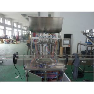 Automatic Straight Line Piston Shampoo Honey Tomato Sauce Paste Quantitative