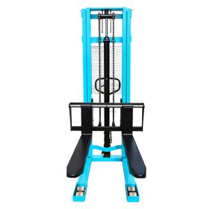 Vertical Manual Stacker Pallet Jack , Manual Hydraulic Pallet Stacker 3000kg