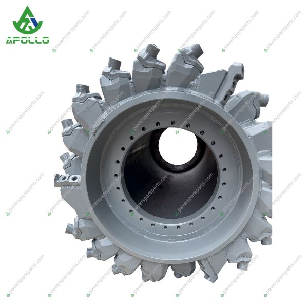 Quality APOLLO CAT 497-9842 Milling Drum PM620 Milling Drum with AP22 Holders Rotary Drum Cold Planer Parts for sale