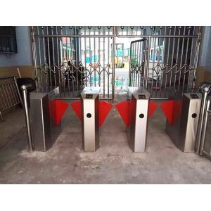 Buy cheap High Security Flap Barrier Gate Customized Led Light Changeable from wholesalers