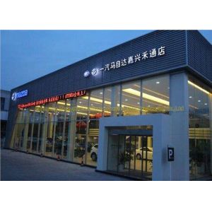 Modern Steel Frame Structure Prebaricated 4S Car Exhibition Center Hall