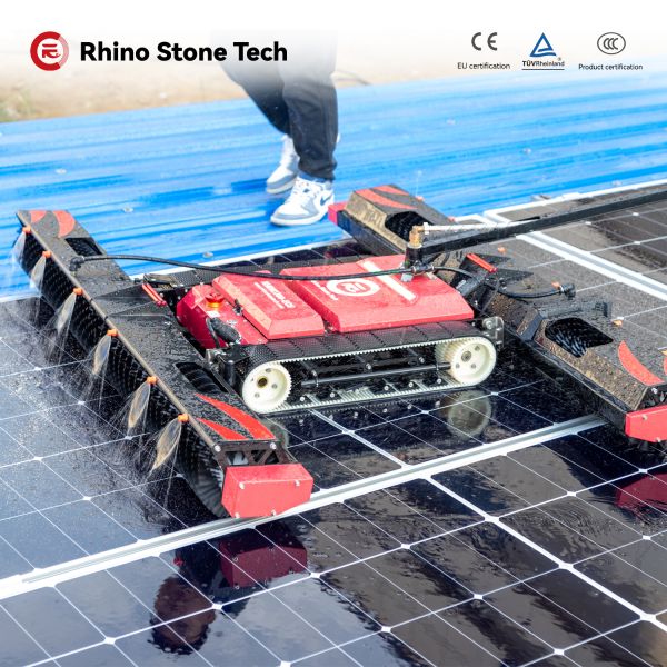 Buy cheap Solar Panel Cleaning Robot Solar Panel Machine Wet and Dry Solar Panel Cleaning Robot from wholesalers