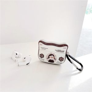 Wireless Chargeable Airpods Protective Cases IMD Cartoon Anti Lost Loop