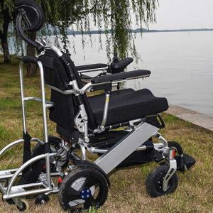 5h Charging Foldable Lightweight Power Wheelchair With Lithium Battery