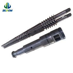 Buy cheap Wear Resistant Conical Twin Screw And Barrel For PVC WPC TPE / TPU from wholesalers