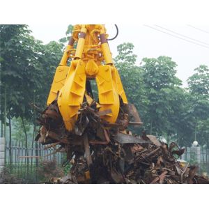 Buy cheap metal scrap orange peel grab from wholesalers