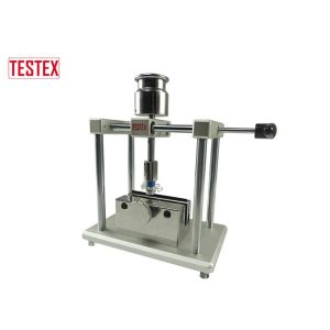 Buy cheap 10kg Weight Manual Side Crocking Tester , Textile Testing Instruments Clamp 104mm from wholesalers