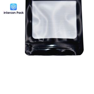 Buy cheap Zipper Top Resealable Bags With Window Hot Pressing Electronic Product Packaging from wholesalers