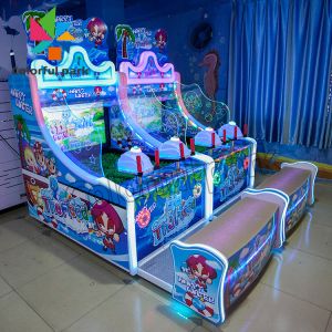 Buy cheap Water Shooting Kid Arcade Machine , Frozen Sharp Stand Up Arcade Machine Acrylic from wholesalers
