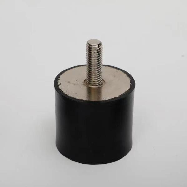 Hardness Durometer Rating Black Rubber Shock Absorber With Customizable Options