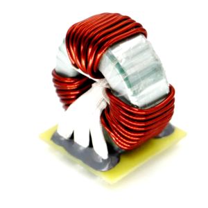 Buy cheap Vertical Mn-Zn Ferrite Toroidal Core 3 Phase Common Mode Choke Coil from wholesalers