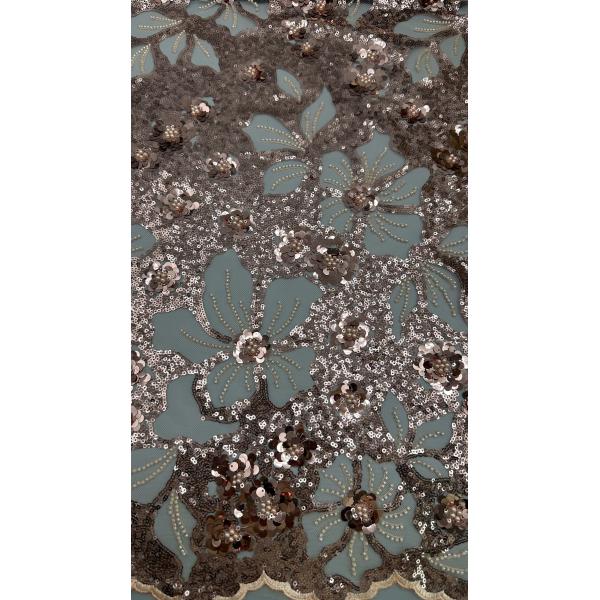 Buy cheap Black Midnight Sequin Lace With Micro Sequins Unique Depth And Sparkle For Sophisticated Evening Wear from wholesalers