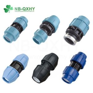 Buy cheap 16mm to 110mm PP Compression Pipe Fitting for Thread Connecting in Water Supply System from wholesalers