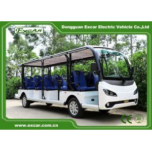Buy cheap 14 Seaters Electric Sightseeing Bus With EPS Steering System from wholesalers