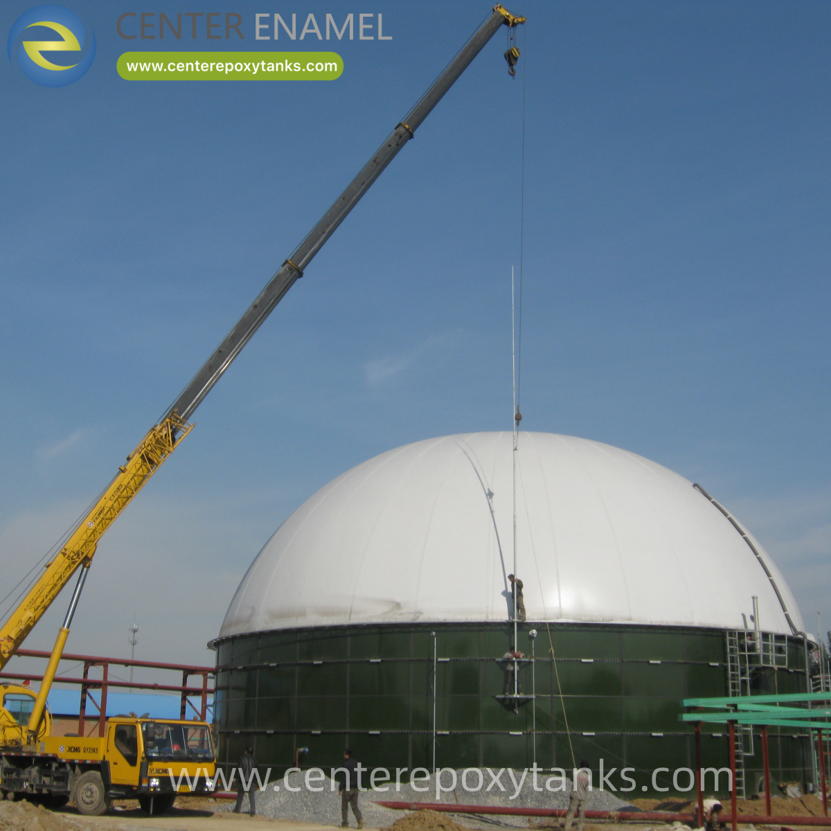 China Biogas Holder Balloon for an Animal Waste Biogas Digester: Collects and Holds the Produced Gas from Manure and Slurry on sale