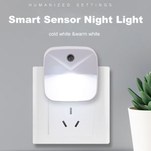 Buy cheap Plug Into 50Hz Smart LED Night Light Automatically Turn Night Lamp For Bedroom product
