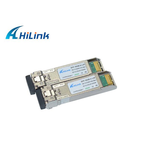 Buy cheap 20km DOM BiDi SFP+ Transceiver Module Single Fiber 10GBASE-BX WDM 10G 1270/1330nm from wholesalers