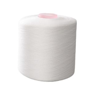 Buy cheap Raw White Spun Polyester Yarn, Staple Fiber Polyester Yarn 40/2 from wholesalers