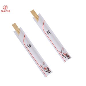 High quality disposable/reusable eco-friendly wooden custom printed chopsticks